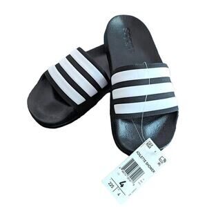 adidas Adilette Shower Slides Black AQ1701 Men 4 / Women 5 Athleisure Sport Prep